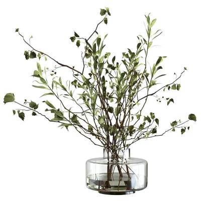 花瓶花艺 绿植花瓶